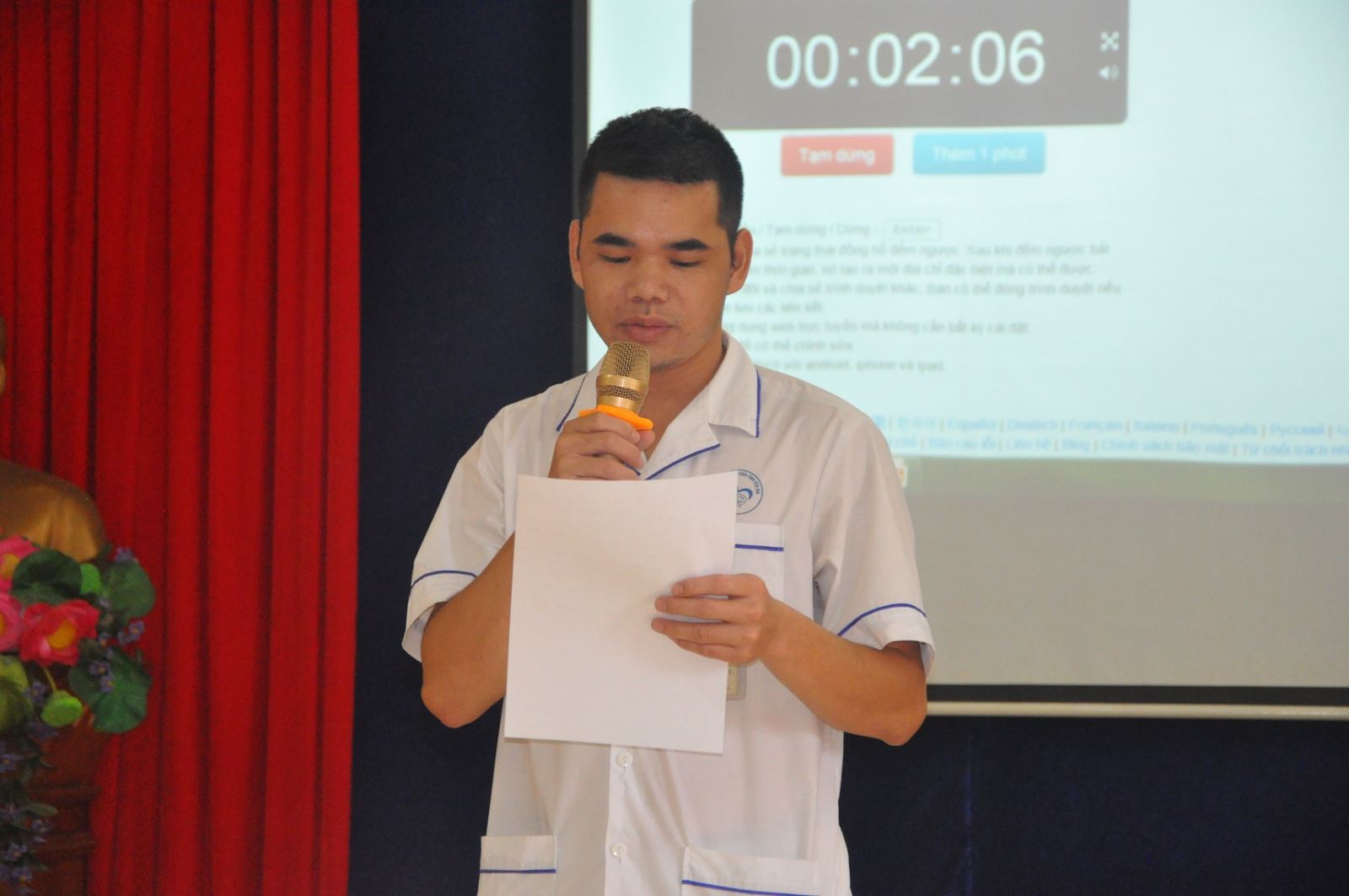 TỔ CHỨC HỘI THI TAY NGHỀ CHUYÊN MÔN NĂM 2020